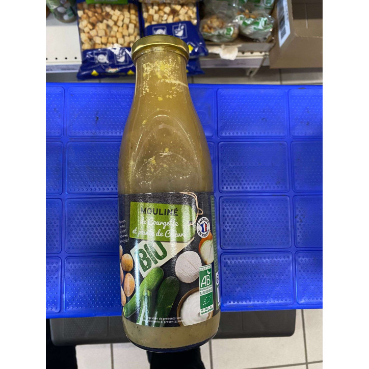 MOULINE BIO COURGETTE CHEVRE 73CL