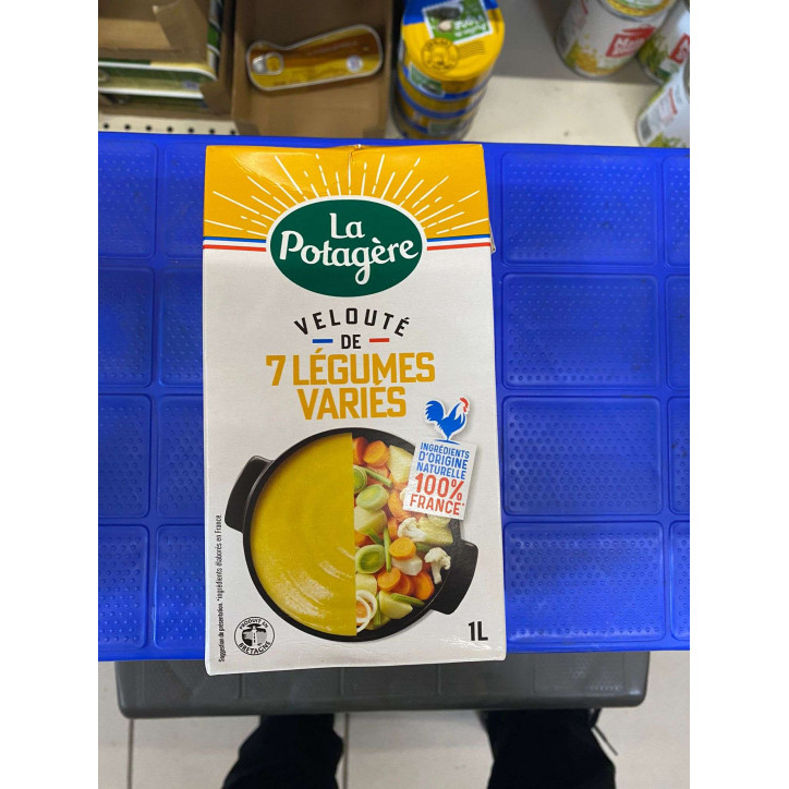VELOUTE 7 LEGUMES VARIES 1L