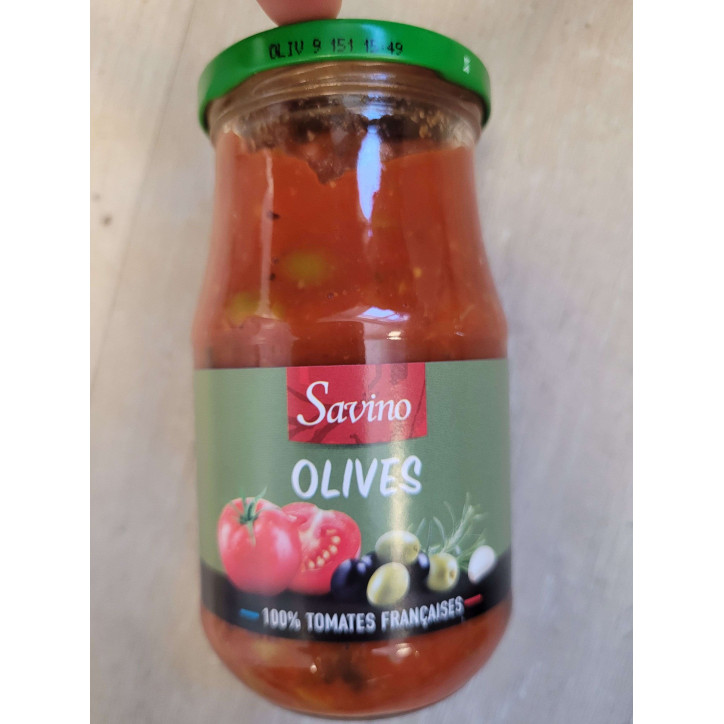 SAUCE AUX OLIVES 350G