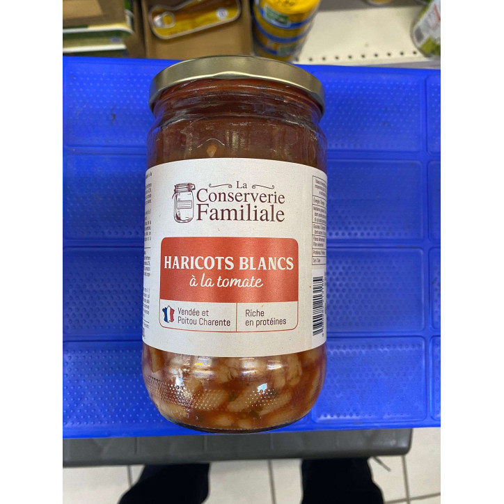 HARICOTS BLANCS A LA TOMATE 680GR