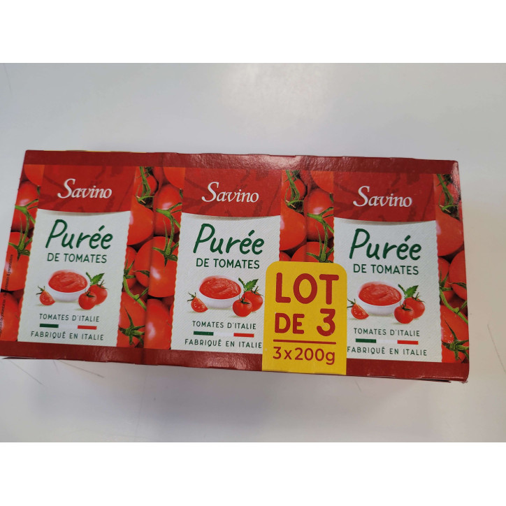 PUREE DE TOMATES 3X200G