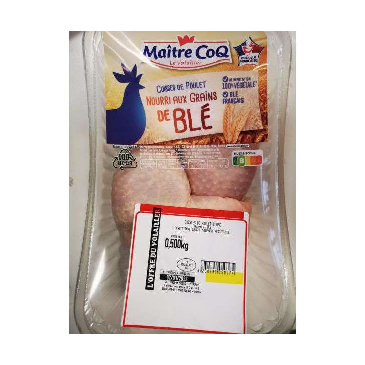 CUISSES DE POULET  500GRS 