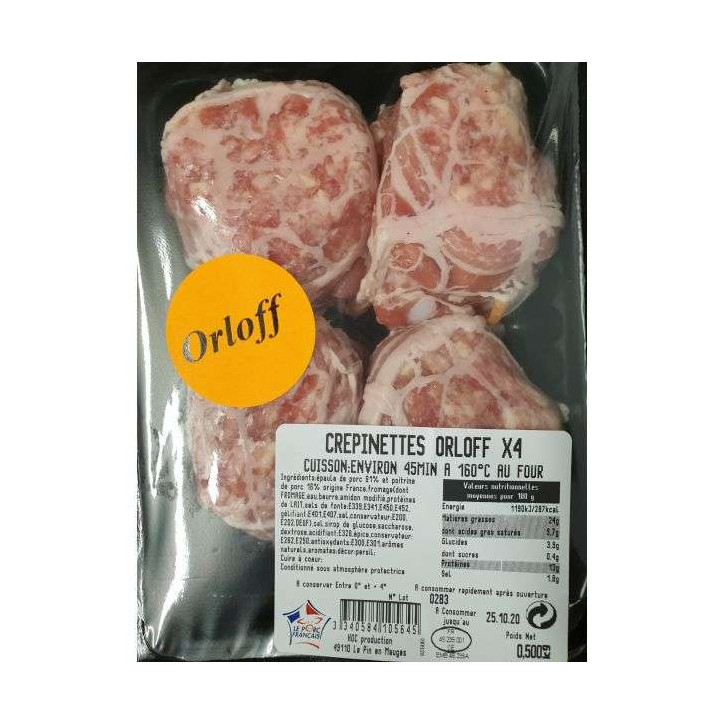 CREPINETTES ORLOFF 500G