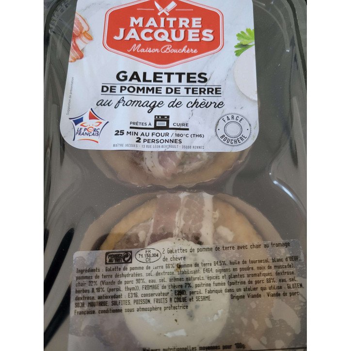 GALETTE PDT CHEVRE 270G