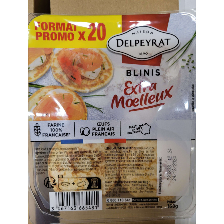 BLINIS X20 168G
