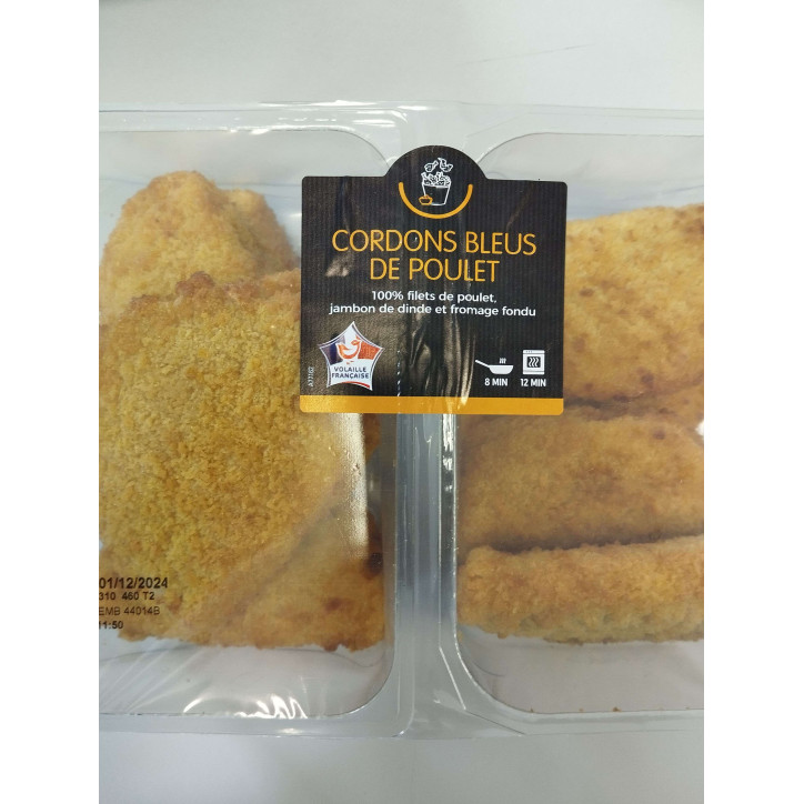 CORDONS BLEUS DE POULET 250G