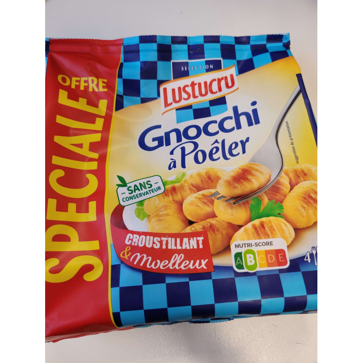 GNOCCHI A POELER LUSTUCRU 600G