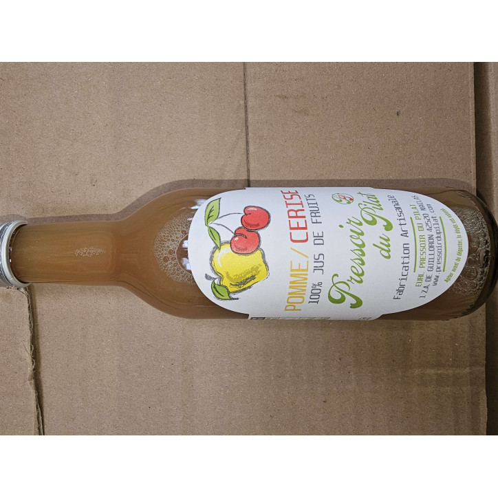 JUS DE POMME CERISE 25CL