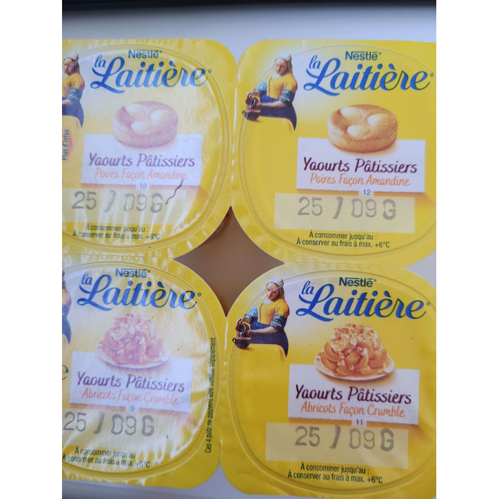 LAITIERE PATISSIER FR JAUNES 500G