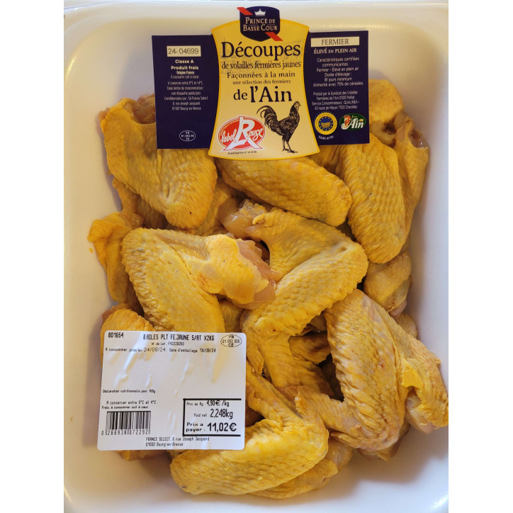 AILES DE POULET AIN 2.5KG ENV