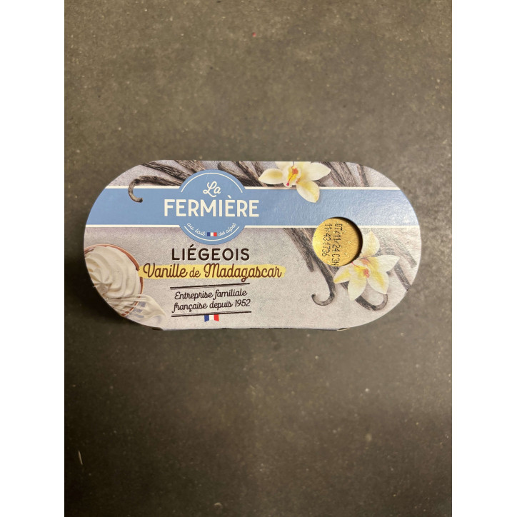 LIEGEOIS VANILLE DE MADACASCAR 240G