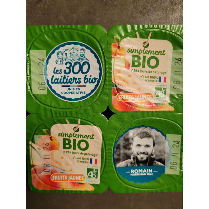 LES 300 BIO FRUITS JAUNES 440GR