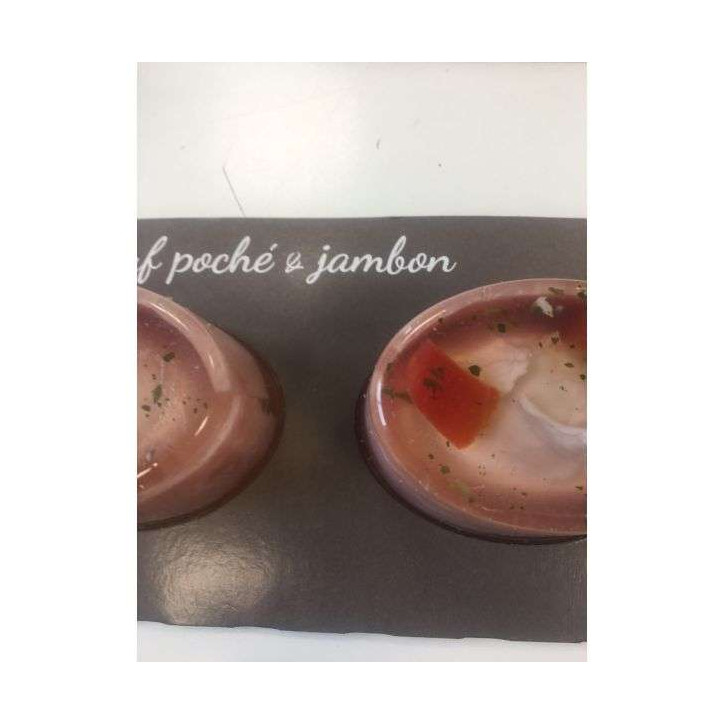 ASPIC OEUF POCHE X 2  180 GR