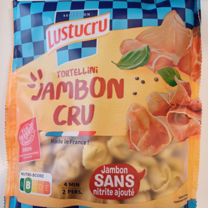 LUSTUCRU TORTELLINI JAMBON CRU 250GRS 