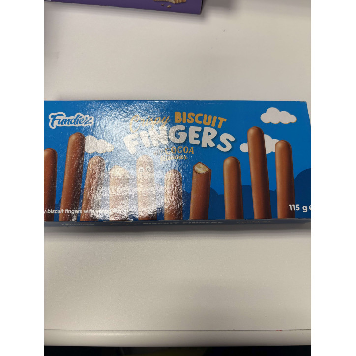 FINGERS CHOCOLAT LAIT 115 GRS 