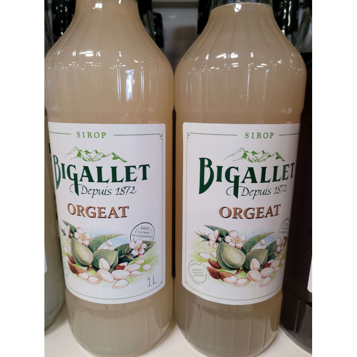 SIROP BIGALLET 1L ORGEAT