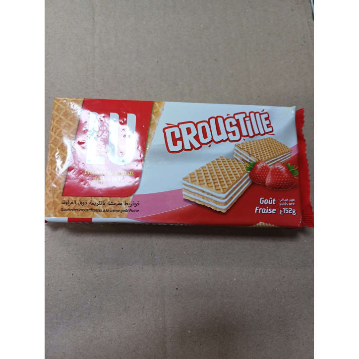 CROUSTILLE LU FRAISE 152 GRS 