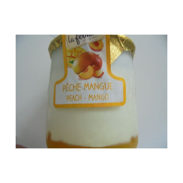 POT FERMIERE PECHE/MANGUE 160G 