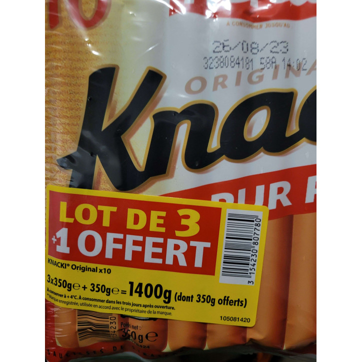 KNACKI ORIGINAL 3X350G