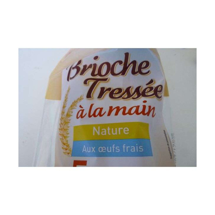 BRIOCHE TRESSEE 600 GR