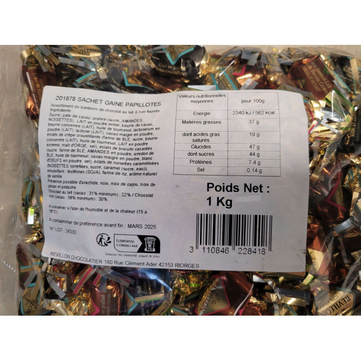 SACHET PAPILLOTES REVILLON 1KG 