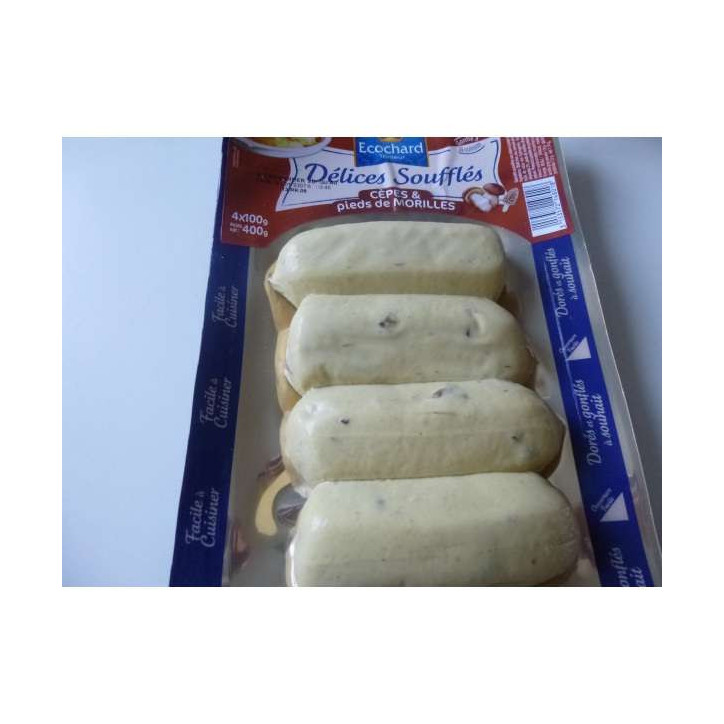 DELICES SOUFFLES MORILLES X 4 400G