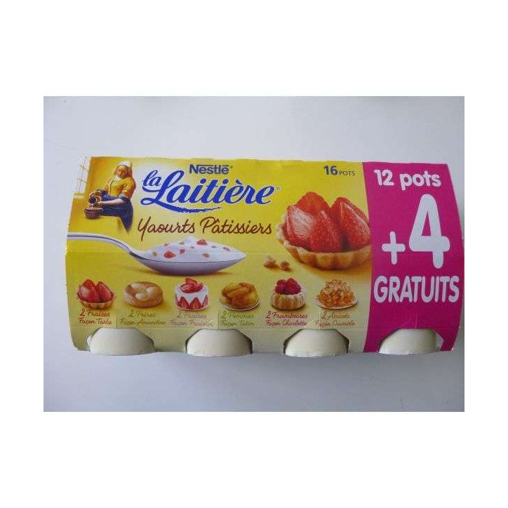 YAOURT PATISSIERS X 16