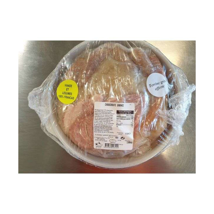 CHOUCROUTE GARNIE 2KG
