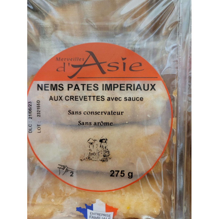NEMS PATES IMPERIAUX CREVETTES 280G