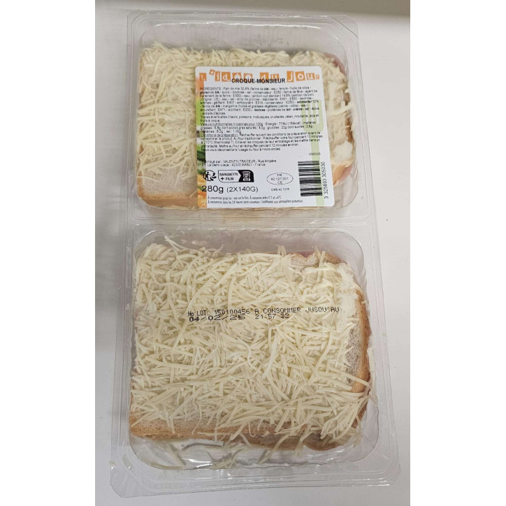 CROQUE MONSIEUR 280 GR