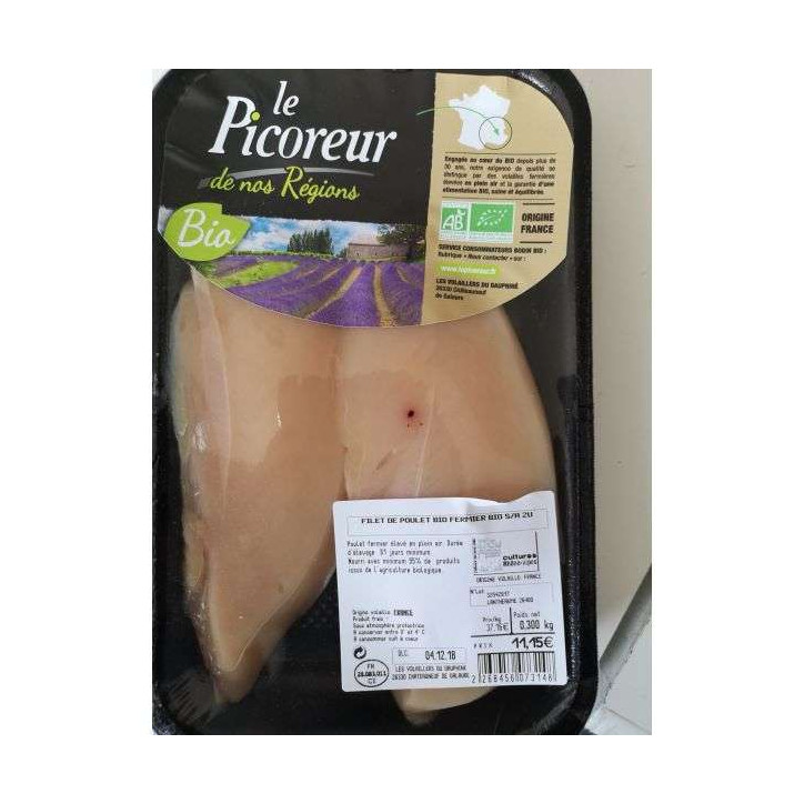 FILET DE POULET 300 GR