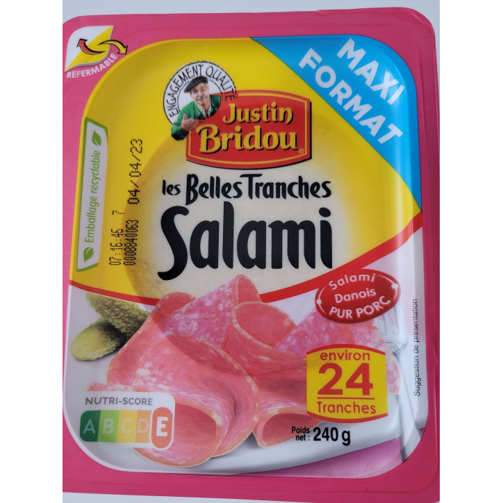 SALAMI JB MAXI FORMAT 240G