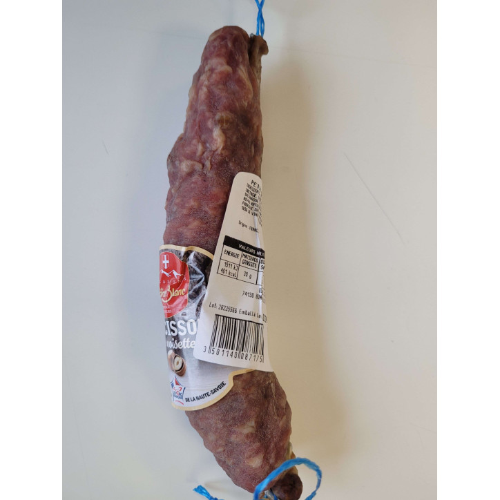 SAUCISSON AUX NOISETTES 200G