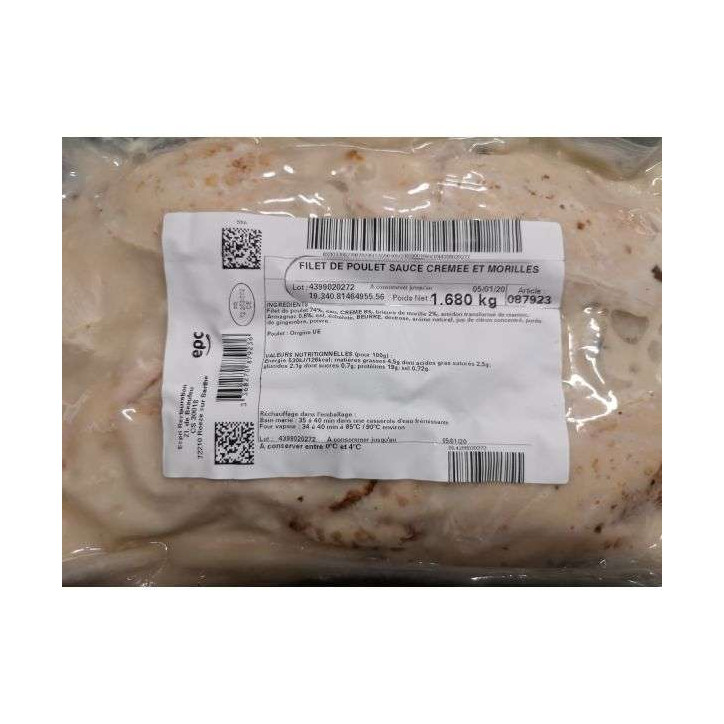 SAUTE DE SANGLIER SAUCE POIVRADE 1.7KG