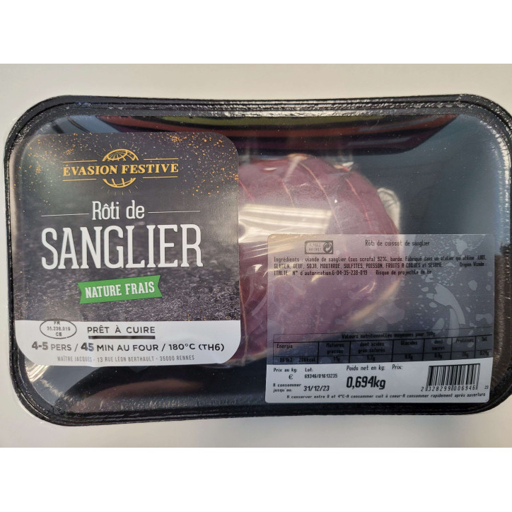 ROTI DE SANGLIER 700G ENV