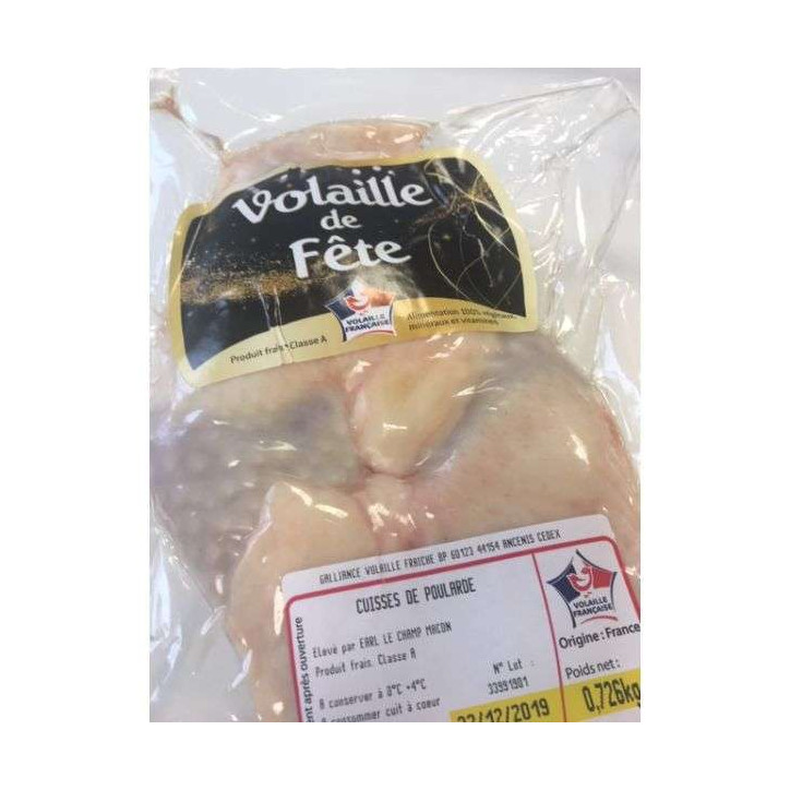 CUISSE DE POULARDE 800 GR ENV