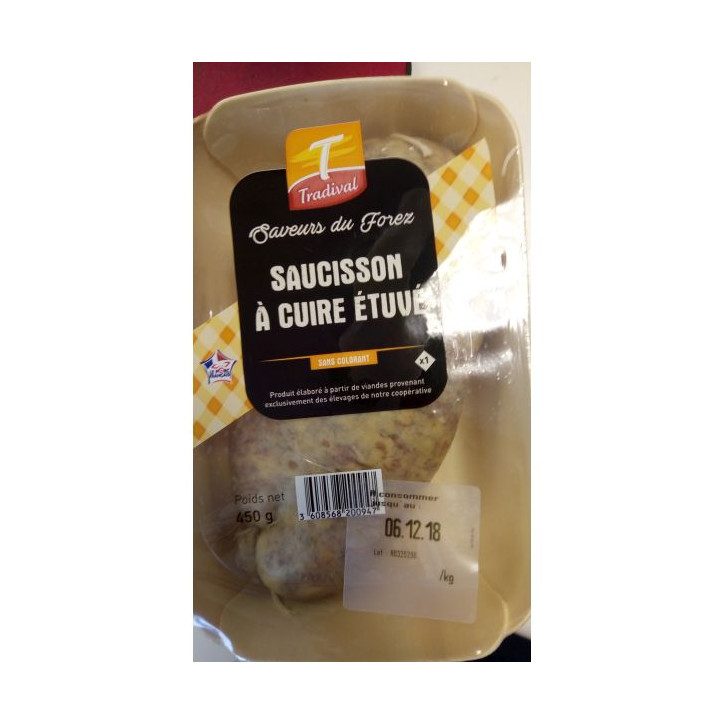 SAUCISSON A CUIRE ETUVE 450G