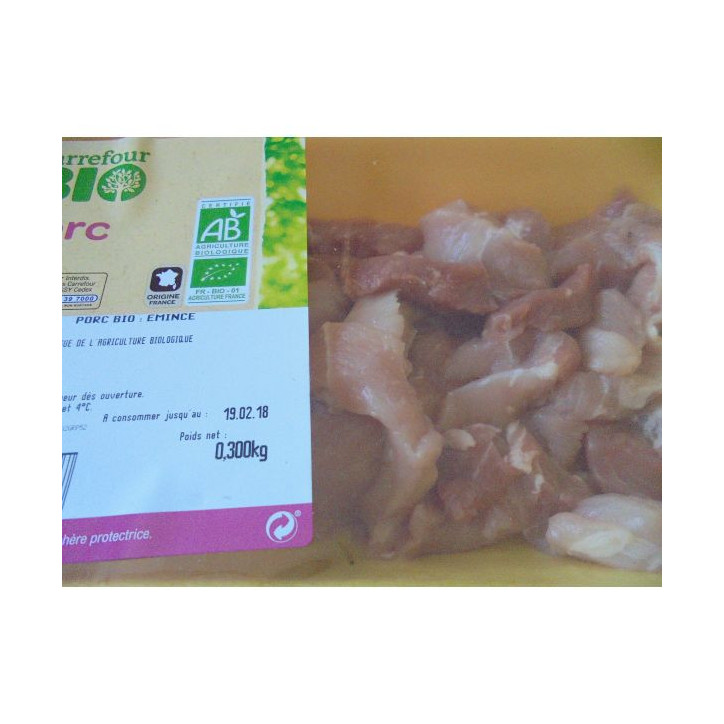 EMINCE DE PORC 300 GR