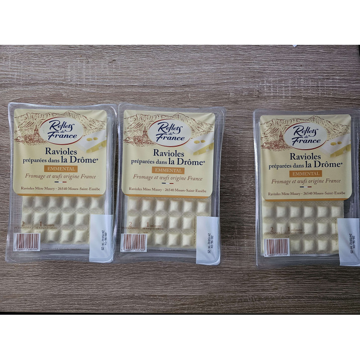 RAVIOLES EMMENTAL 240 GRS 