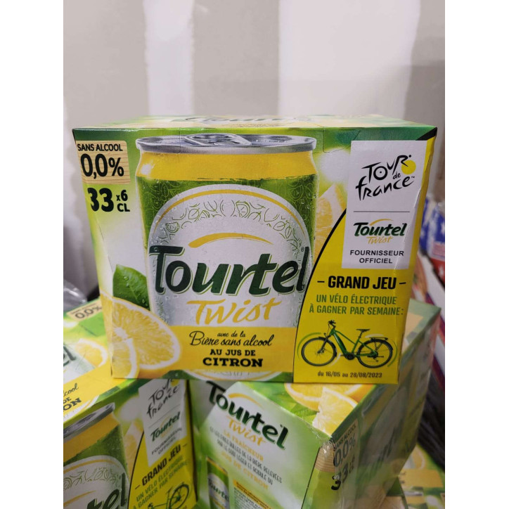 TOURTEL TWIST CITRON 6 X 33CL