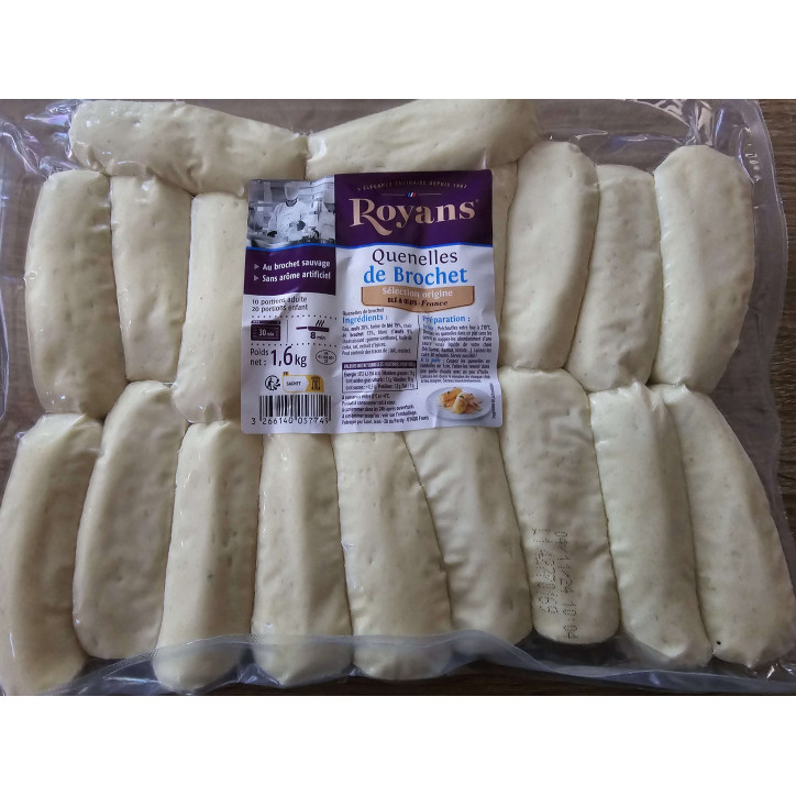 QUENELLES BROCHET 1.6KG