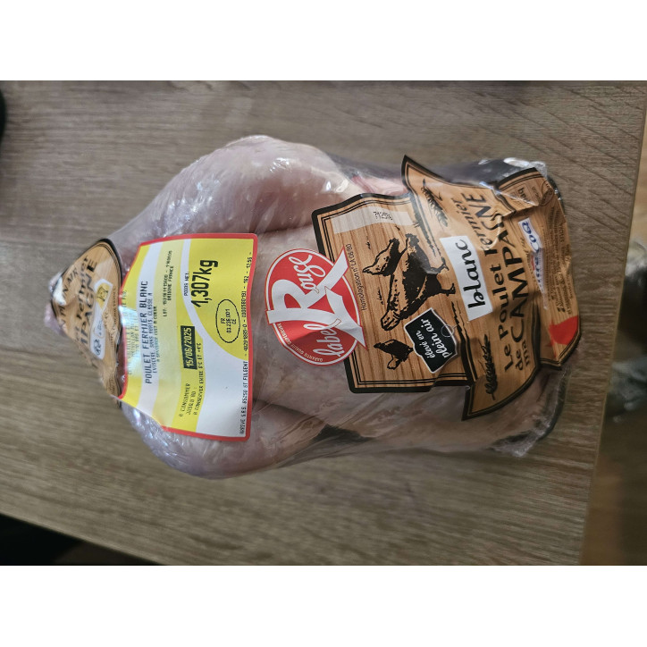 POULET BLANC 1.3KG ENV