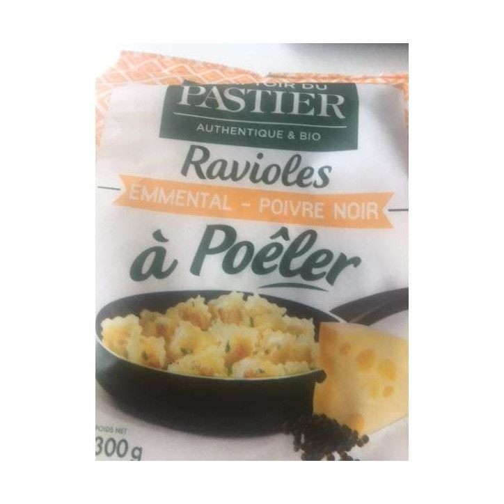 RAVIOLES EMMENTAL POIVRE BIO 300 GR