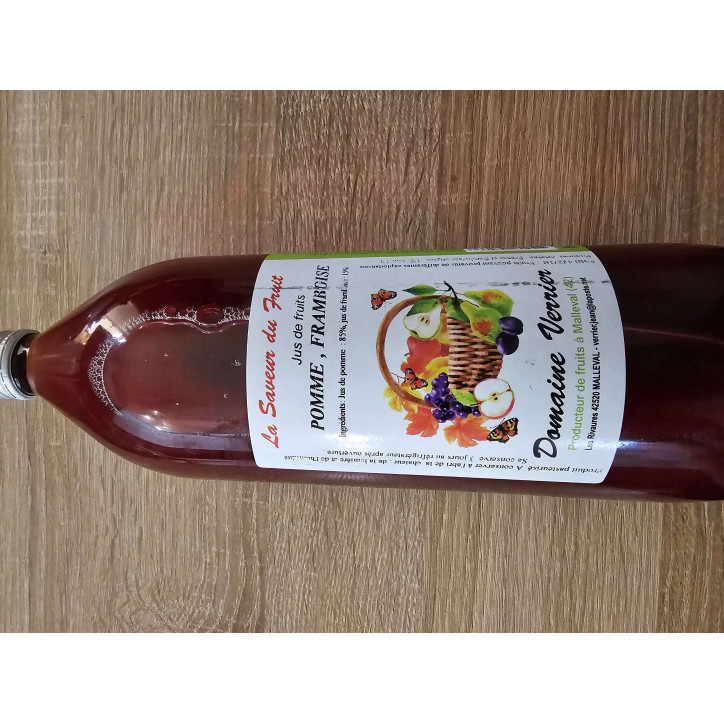 JUS DE FRUITS POMME FRAMBOISE 1L