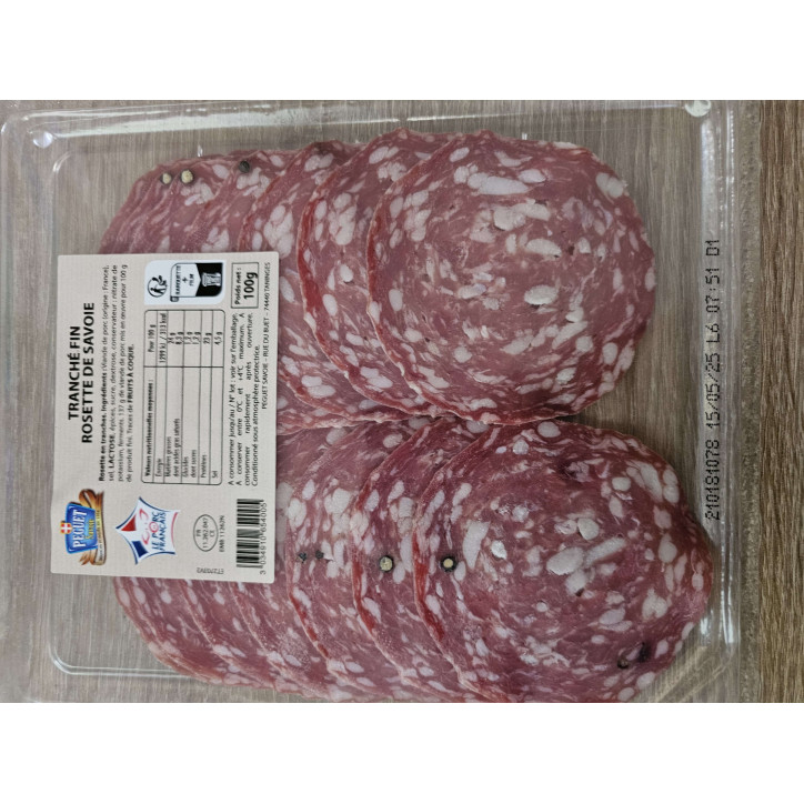 TRANCHE DE ROSETTE 100 GR
