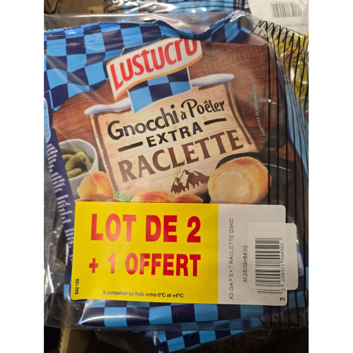 GNOCCHI RACLETTE X3 840G