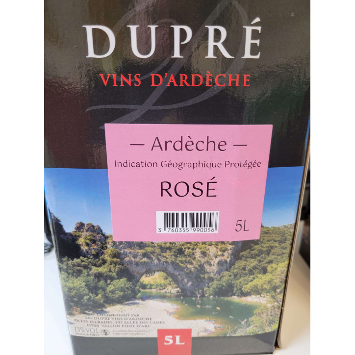 ROSÉ ARDÈCHE 5L