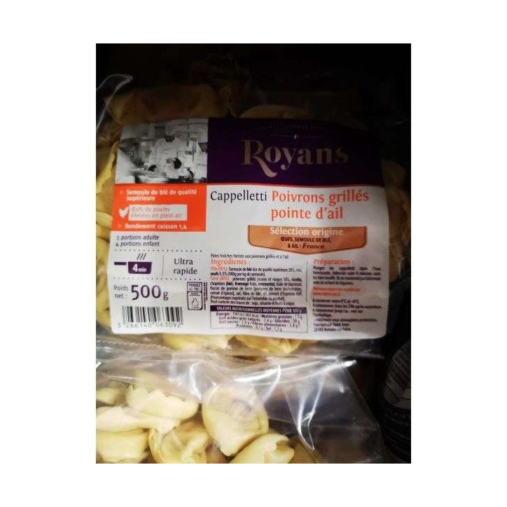 CAPPELLETTI POIVRONS 500G