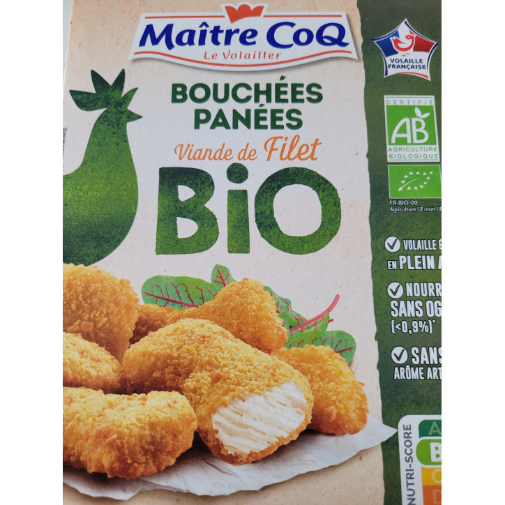 BOUCHEES PANEES BIO 200G