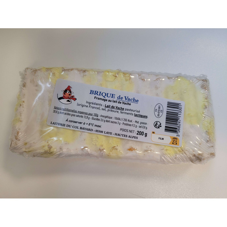 BRIQUE DE VACHE 200G